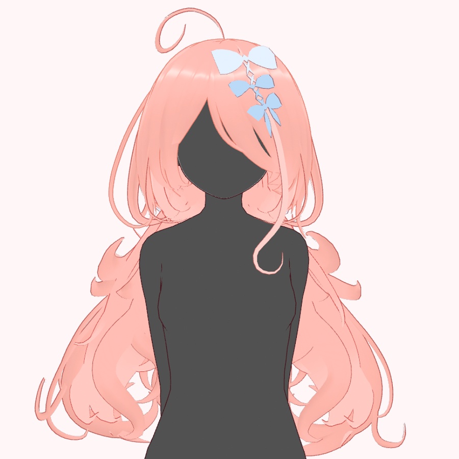 【VRoid】pigtail hair