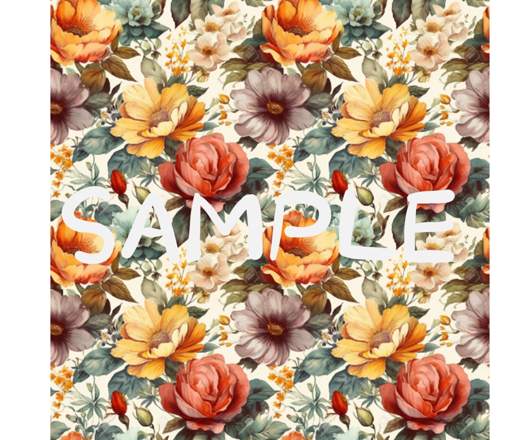 デジタルペーパー/イラスト素材 フローラルシリーズVOL.1
