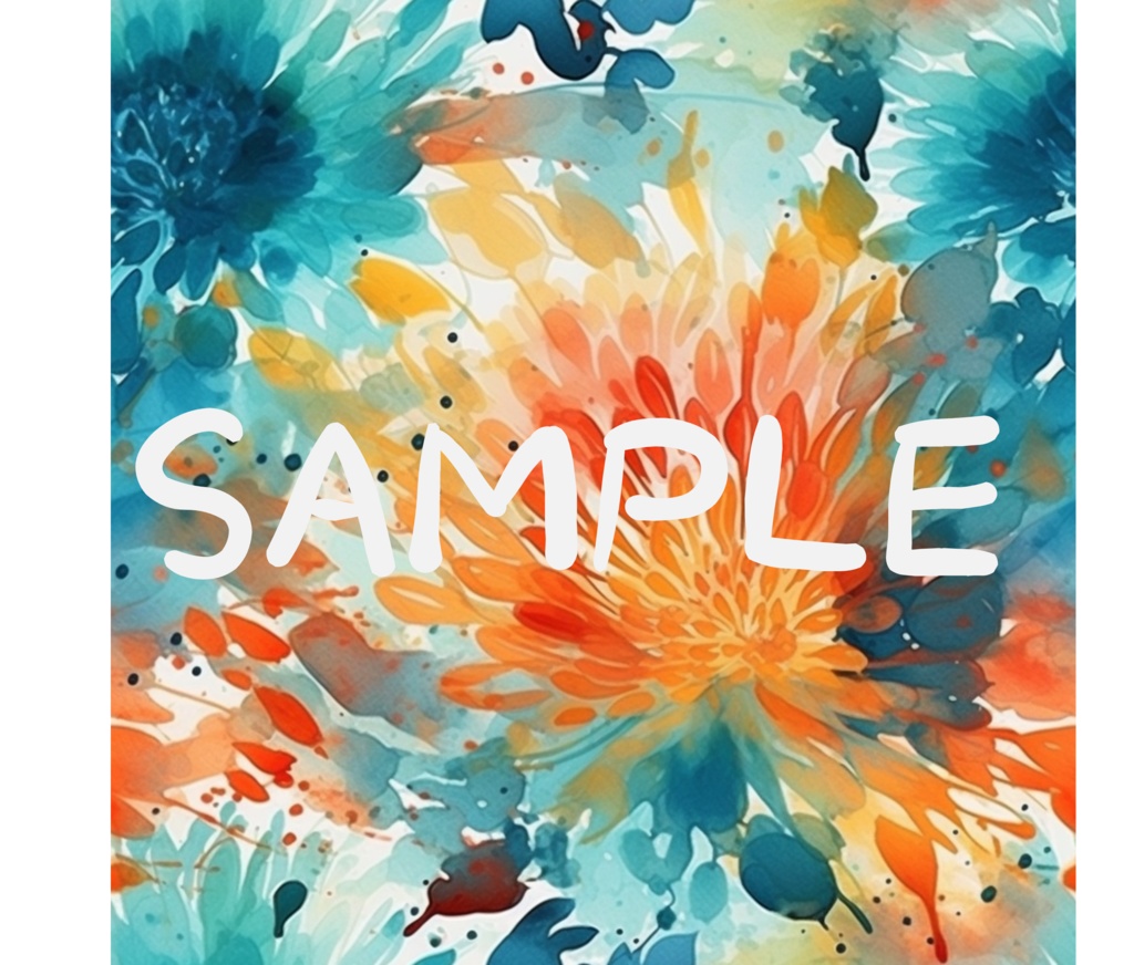 デジタルペーパー/イラスト素材 フローラルシリーズVOL.1