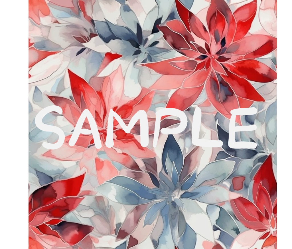 デジタルペーパー/イラスト素材 フローラルシリーズVOL.1