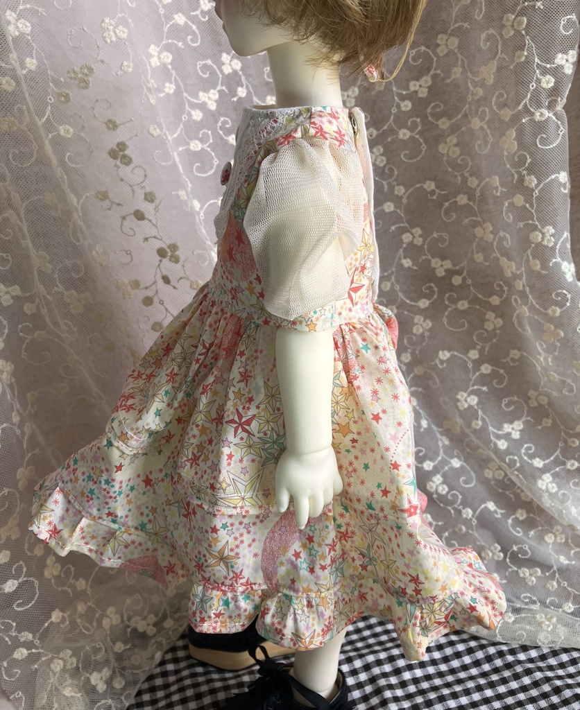 Dear SD専用 ワンピースセット(リバティプリント)