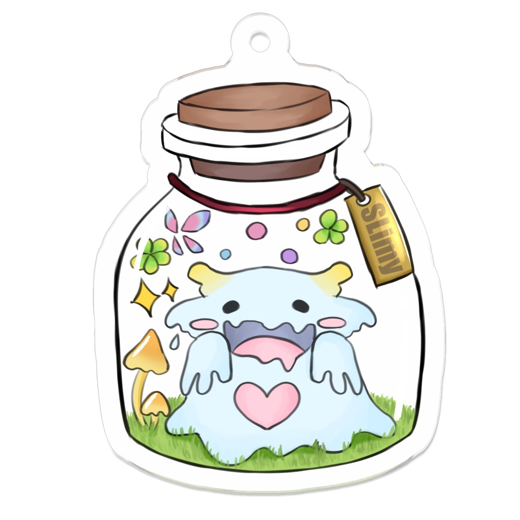 スライミードラゴンアクリルキーホルダー