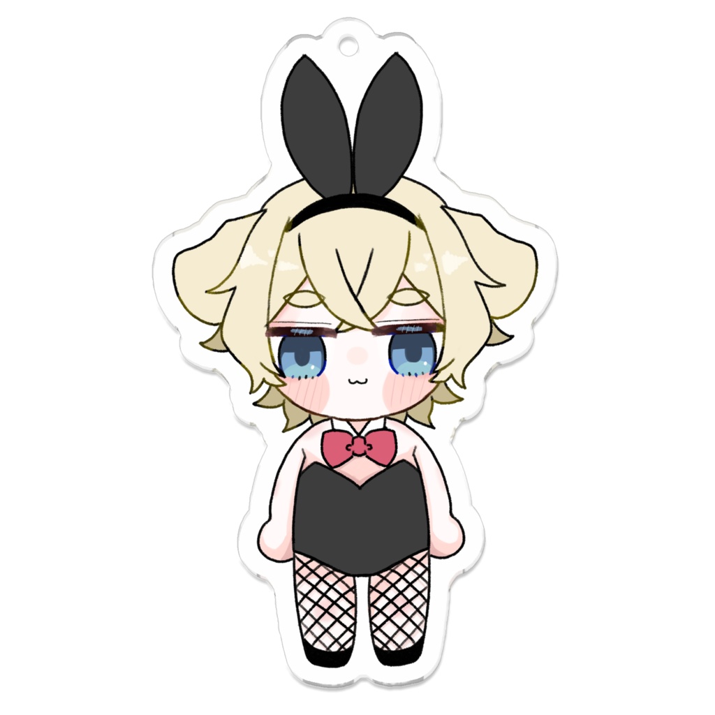 バニー🐰着せられあずアクリルキーホルダー