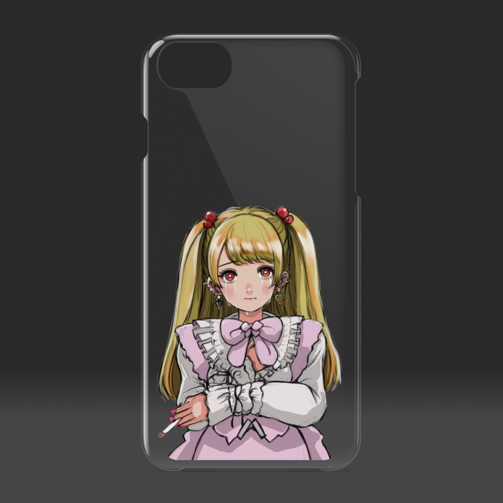 iPhoneケース「強くなりたかった」