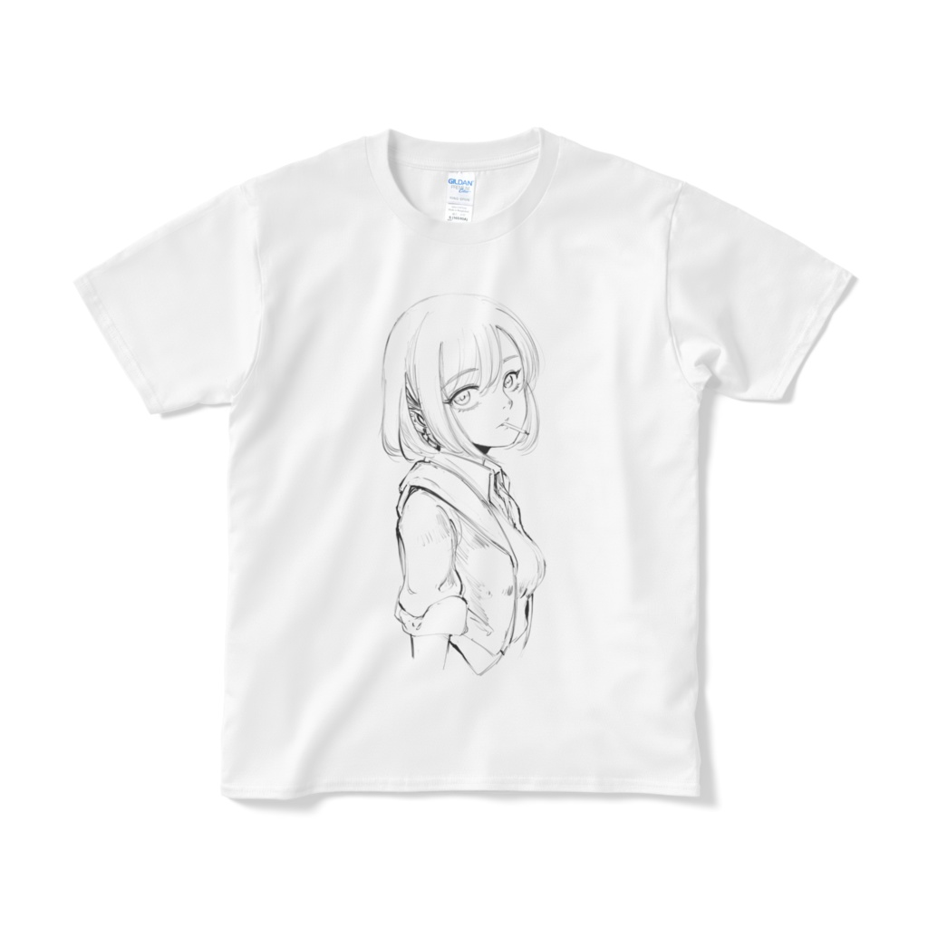 Tシャツ「喫煙女子4」