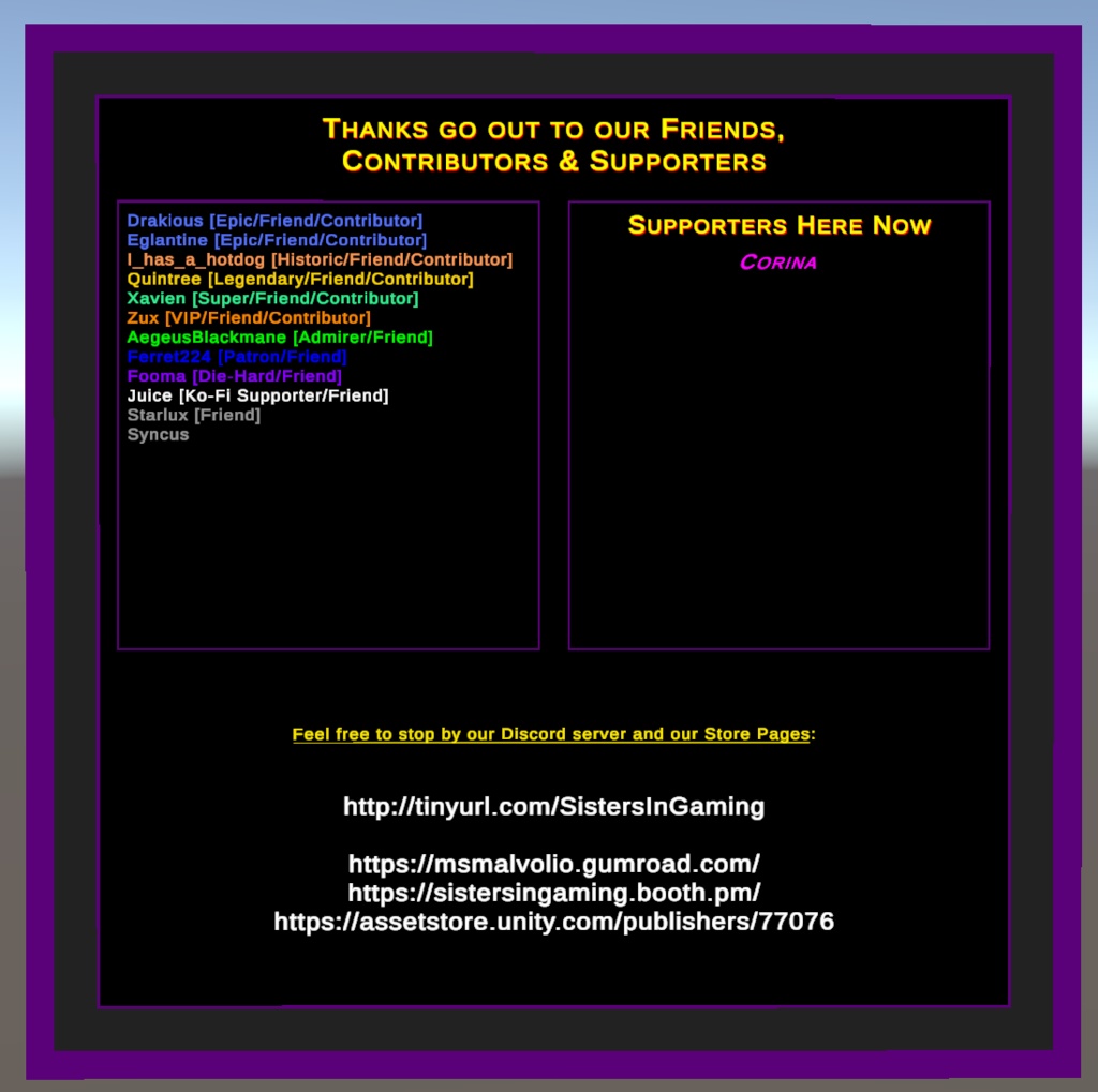 Custom VRC World Web UI Assets (Udon)