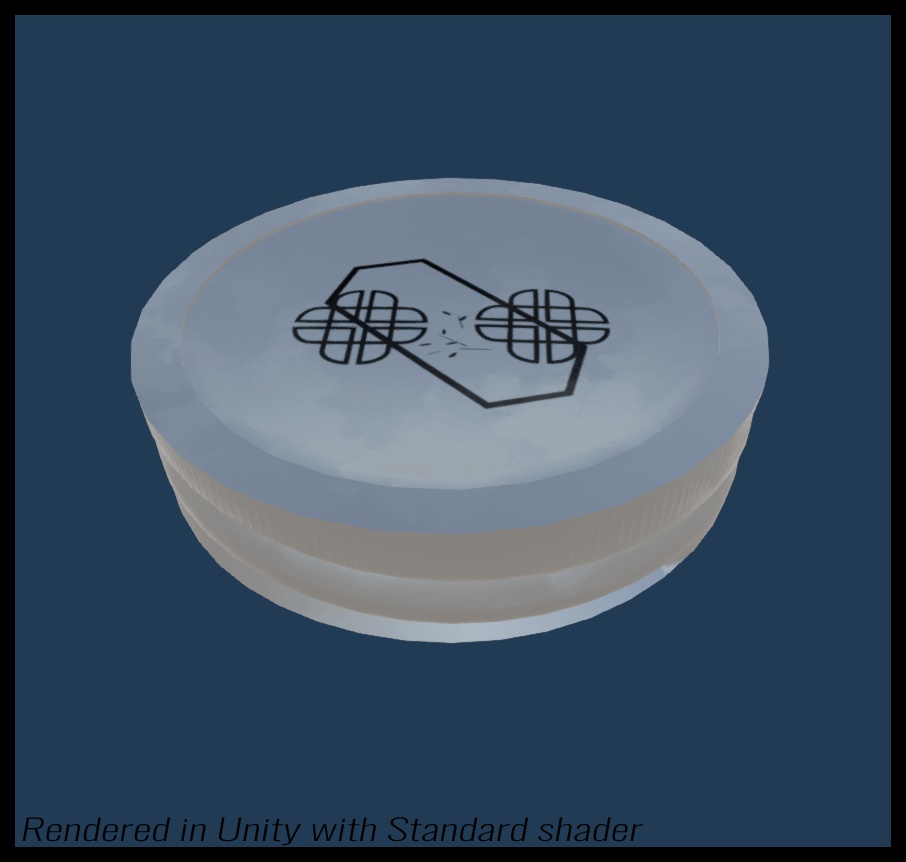 Screw-Top Jar with two lids