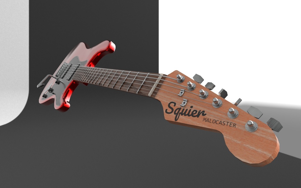 Squire Malocaster Guitar