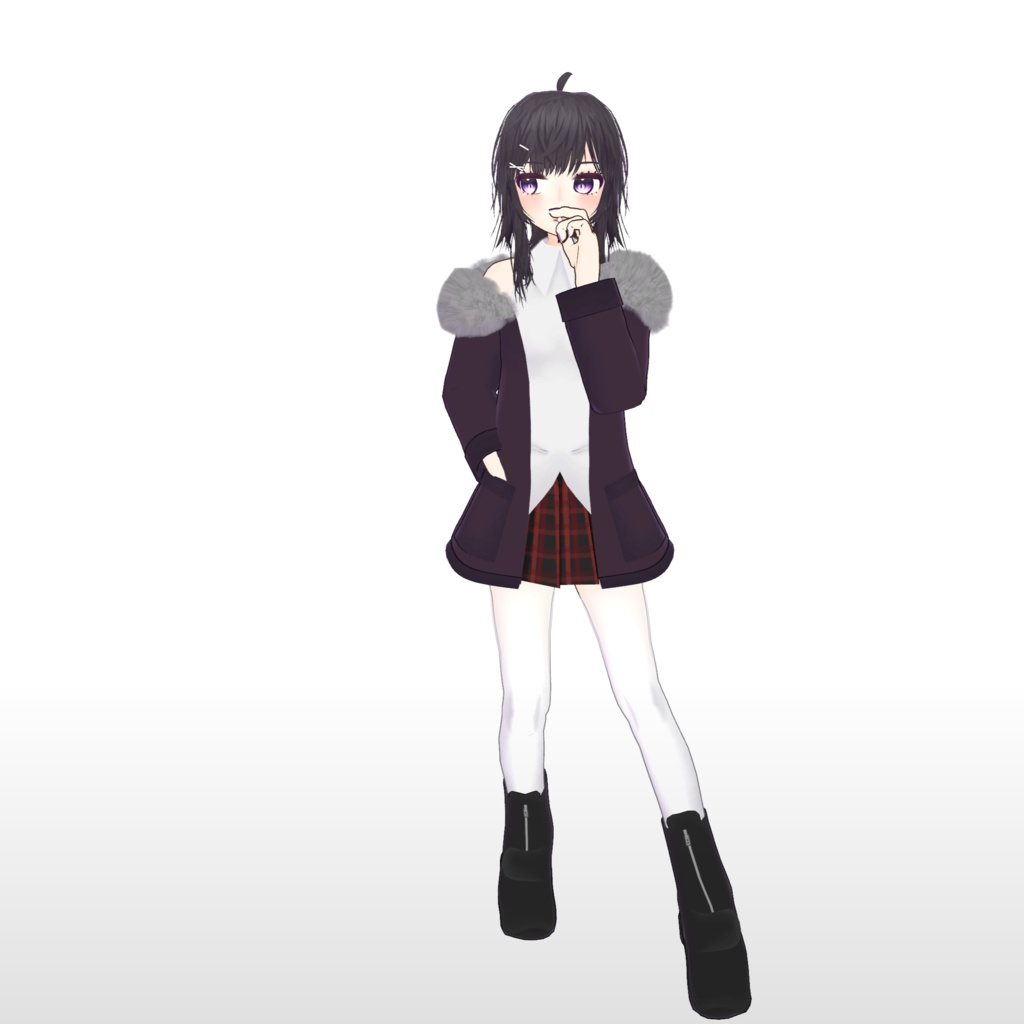 【VRChat向けオリジナルアバター】庄3dモデルα版