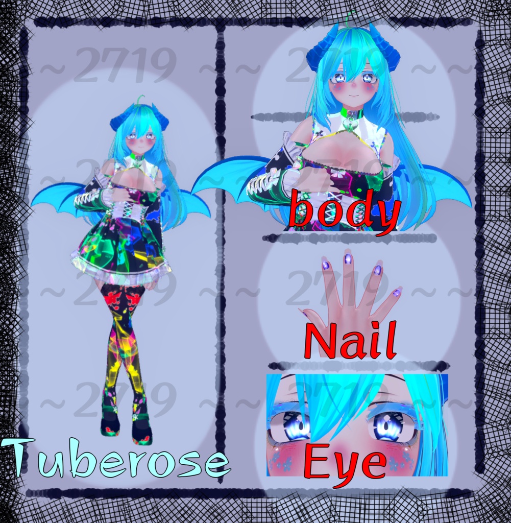Tuberose Makeup 
