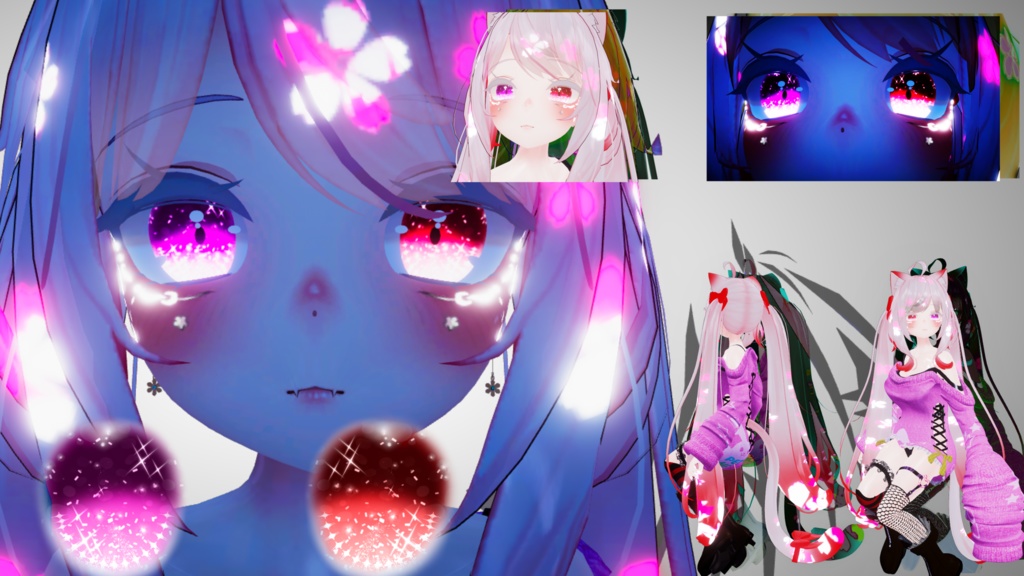 「舞夜」 Maya Sakura Makeup