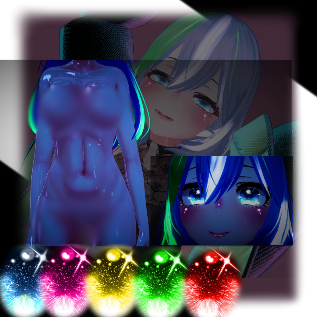 💚「TubeRose」Makeup face , body , eye and hair💙