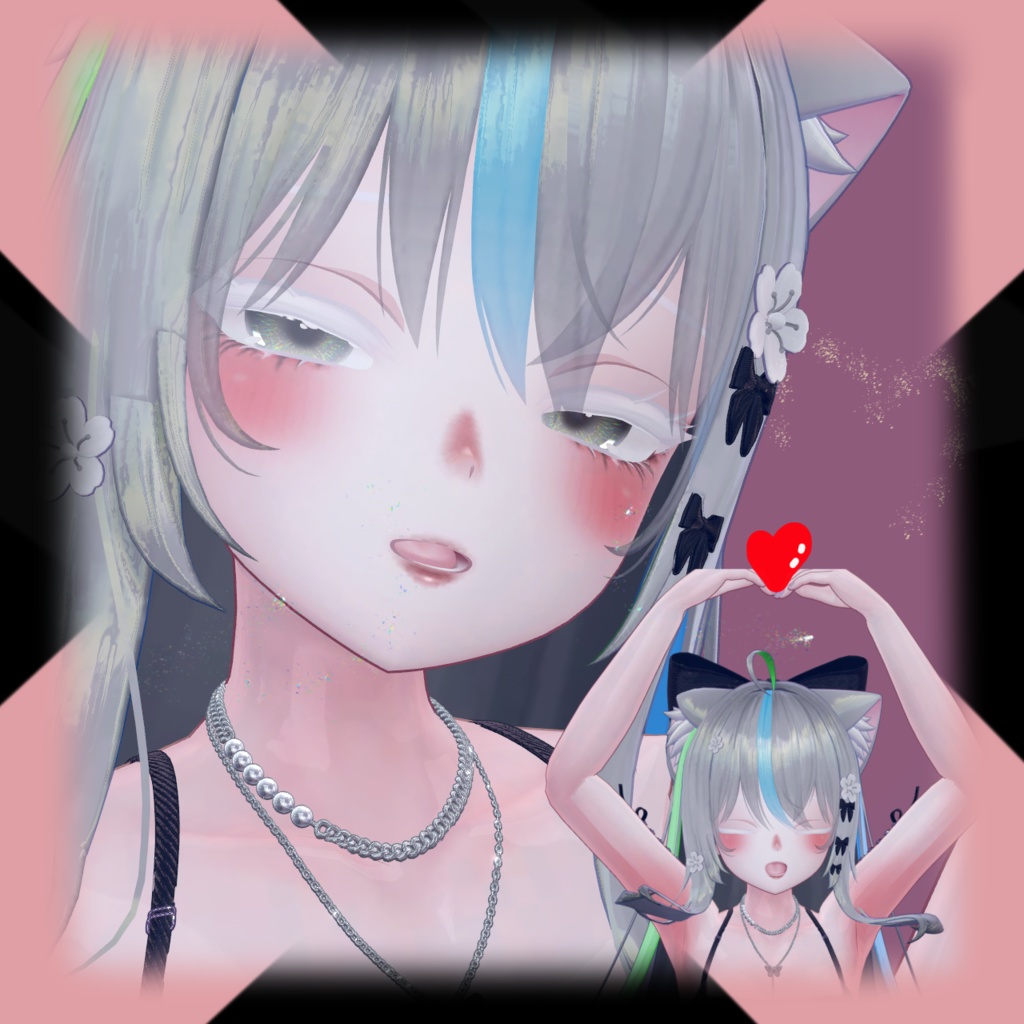 萌 - Moe : Makeup face , body and eye set