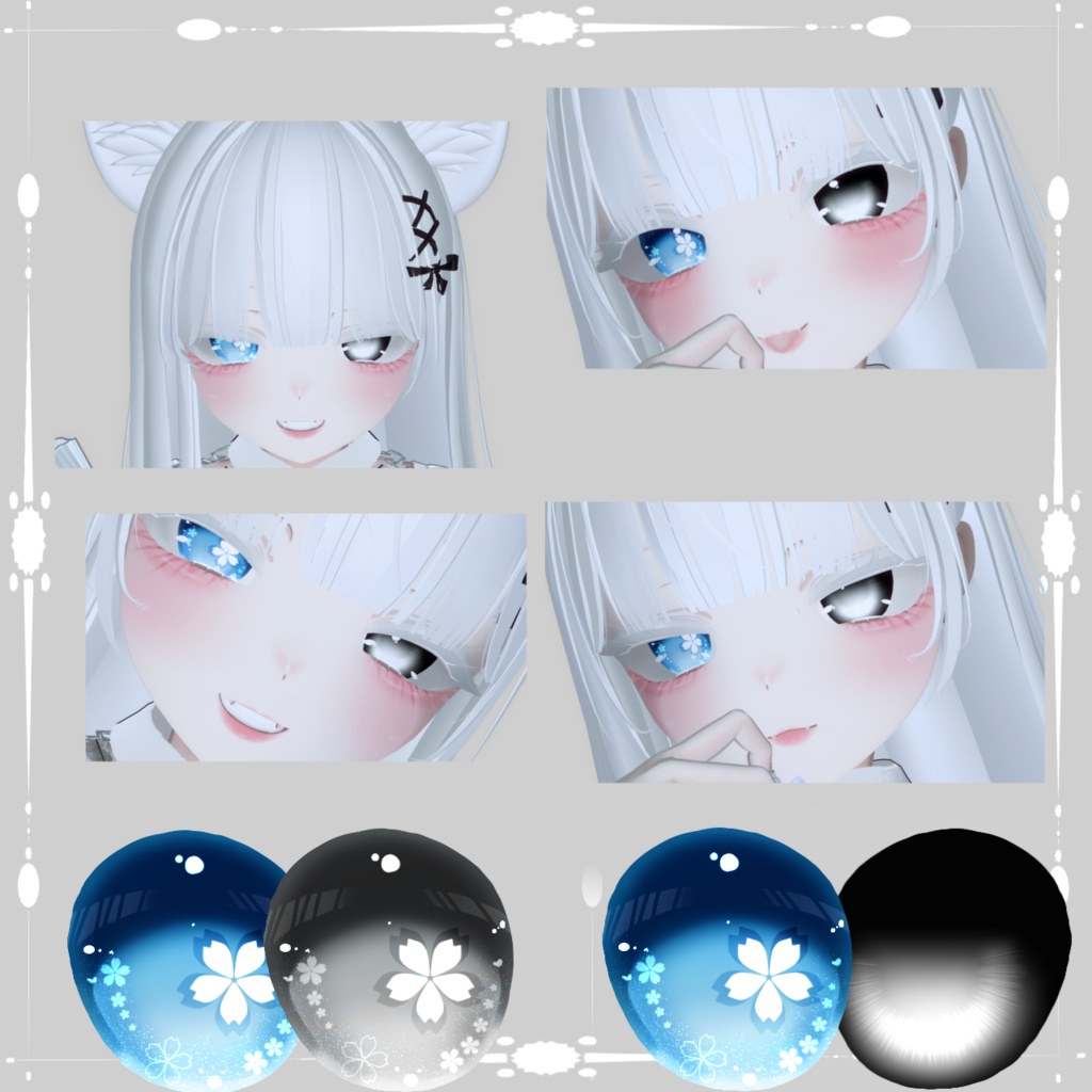 「マヌカ」~ ᴍᴀɴᴜᴋᴀ : Eye set Sakura / Black