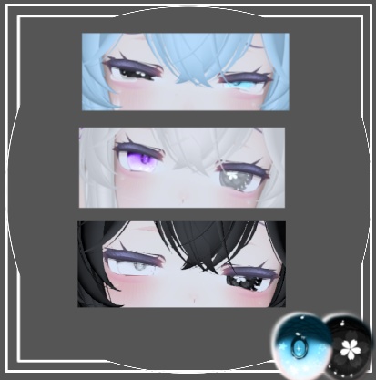~// 桔梗 - 𝙠𝙞𝙠𝙮𝙤 //~ : Eye set 01