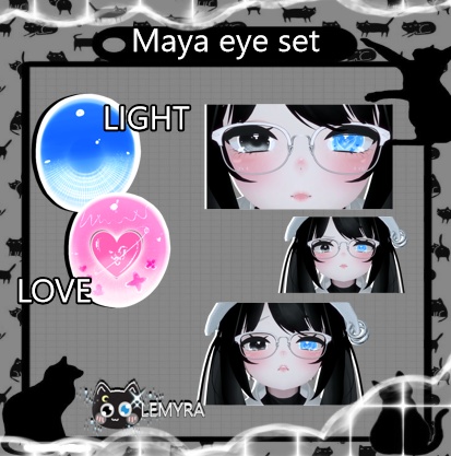 Maya- 舞夜 : Eye set Love - Light