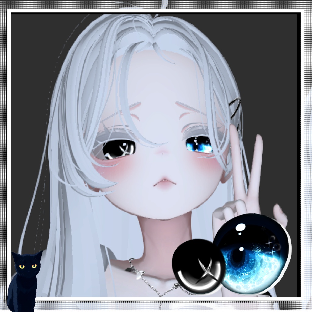 「マヌカ」~ ᴍᴀɴᴜᴋᴀ : Makeup & Eye set Sea / Black