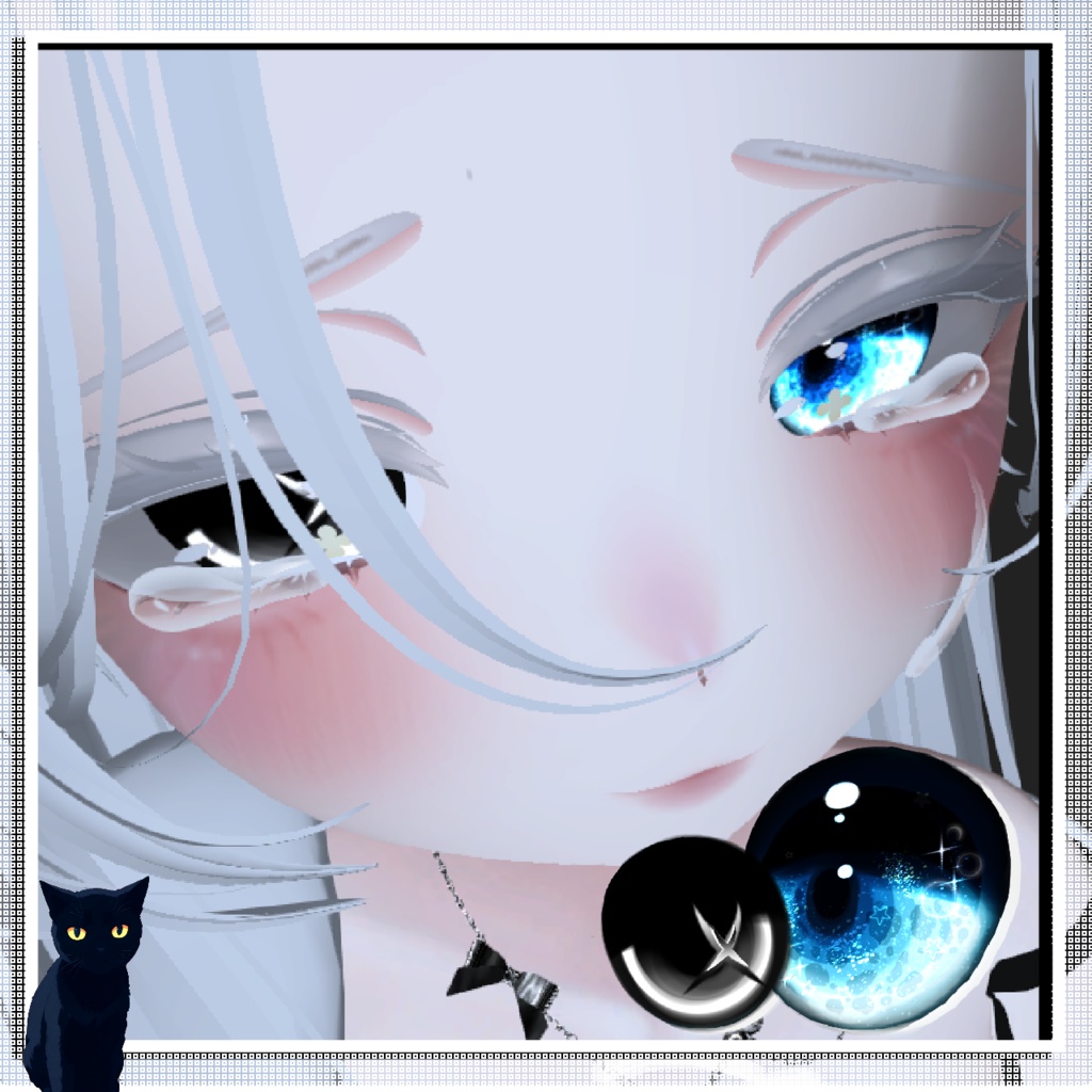「マヌカ」~ ᴍᴀɴᴜᴋᴀ : Makeup & Eye set Sea /  Black