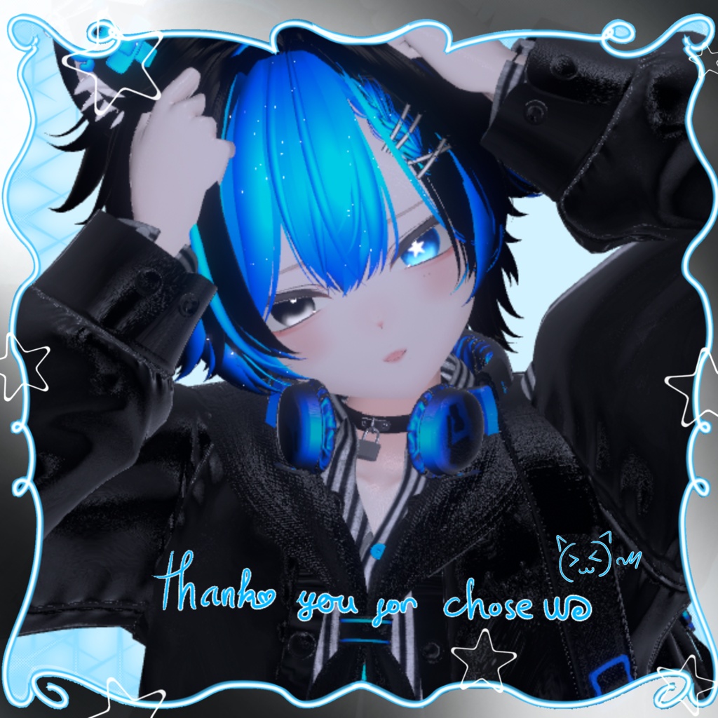 「真央」-mao- : Eye set Star/ Nohope and Make up face
