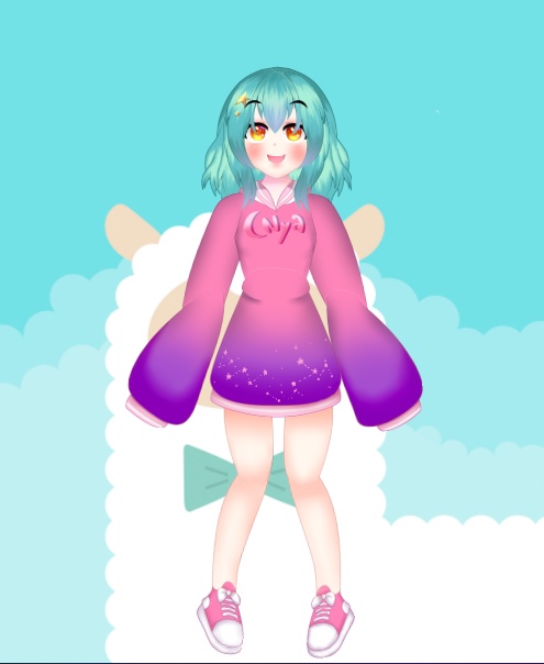 Vtuber live2d model