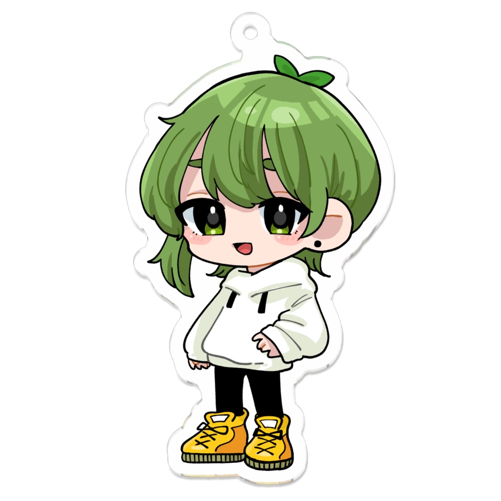 白パーカーけろちゃん