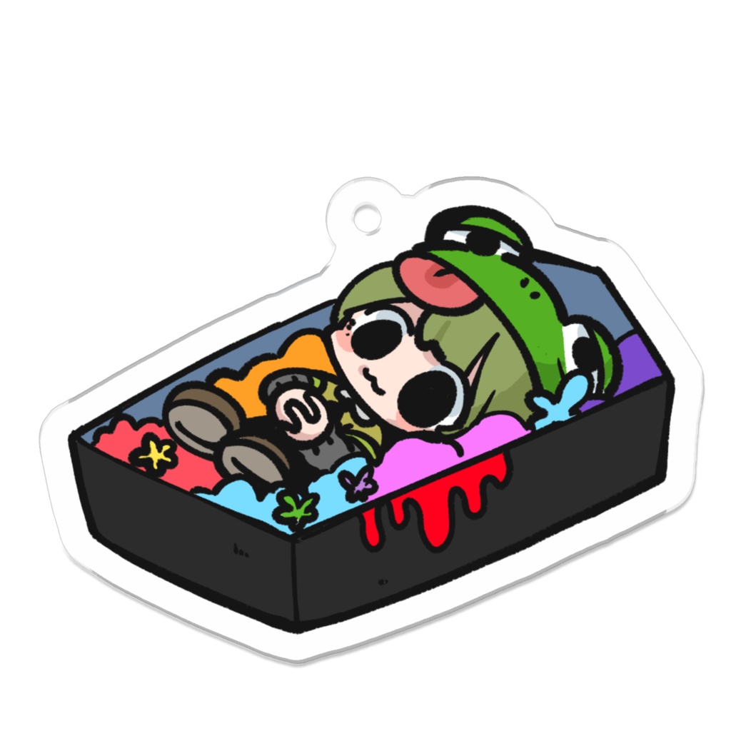 はなやかけろアクキー