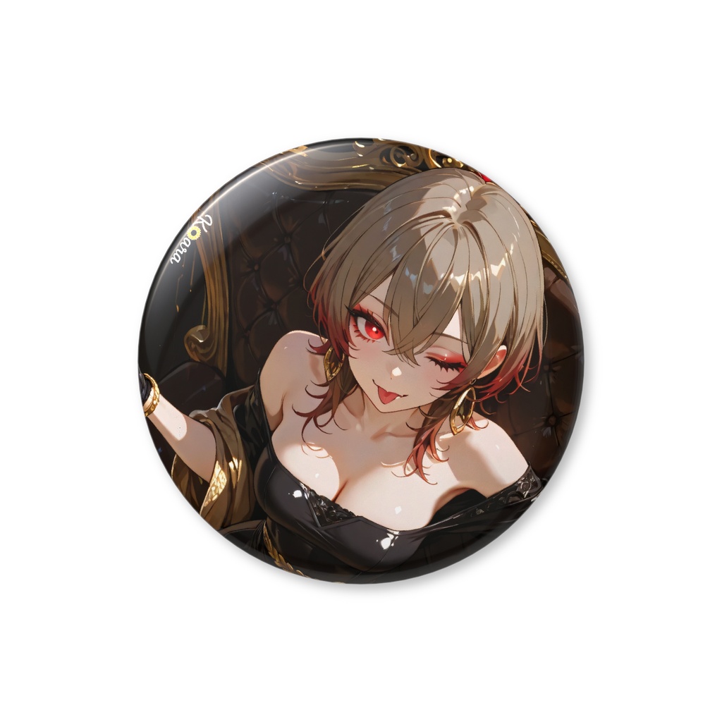 オリジナル缶バッジ 56mm コブラさん