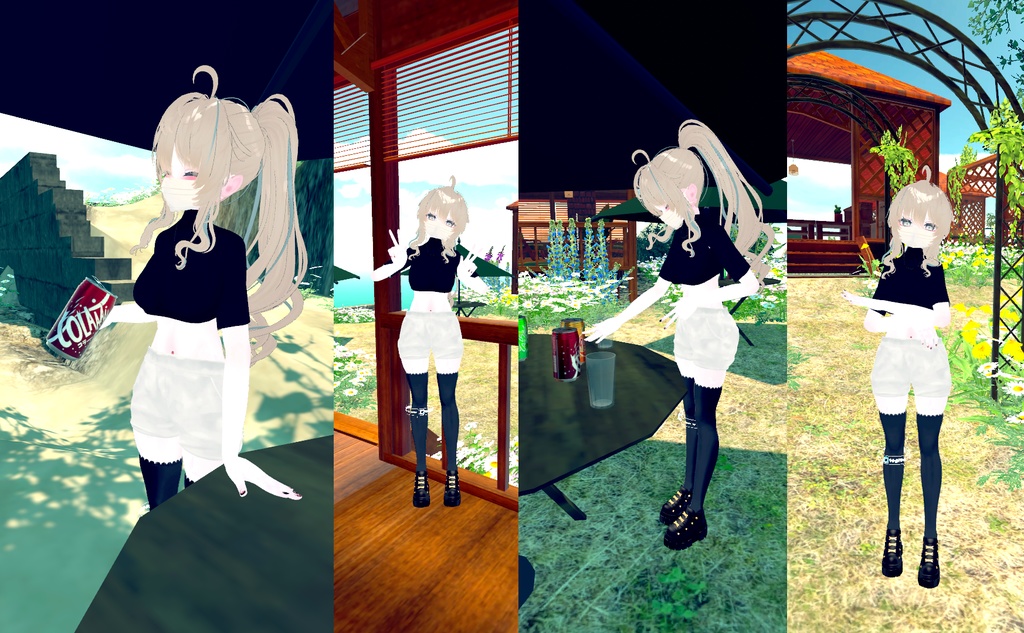 舞夜 マスクMaya Simple outfit with Mask