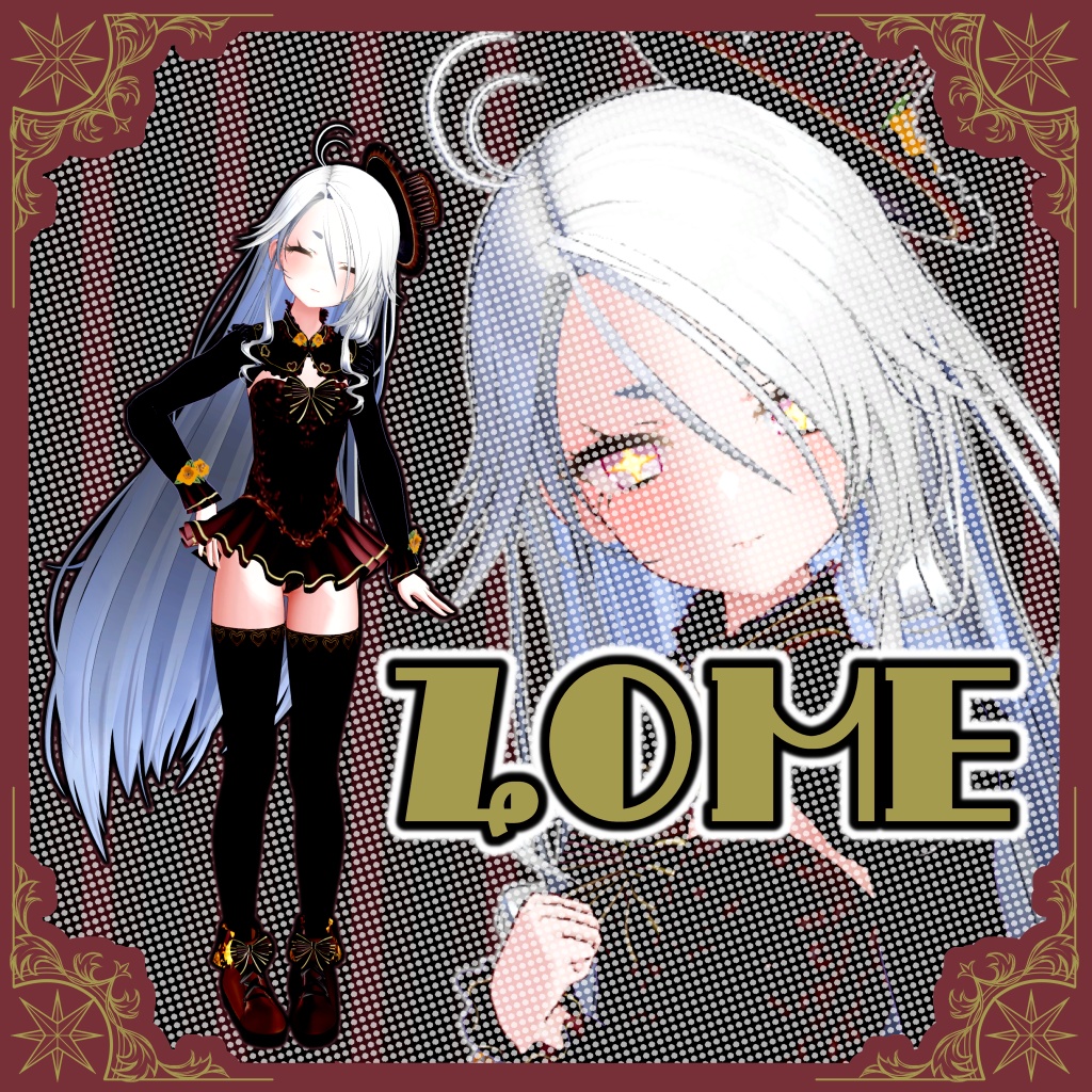 【4アバター対応】ちょこっとレオタード【3D衣装】