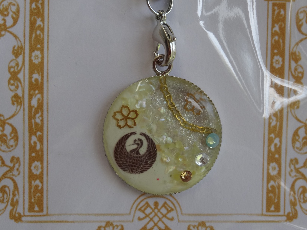 オリジナル和風 刀イメージストラップ 鶴丸国永(送料込)