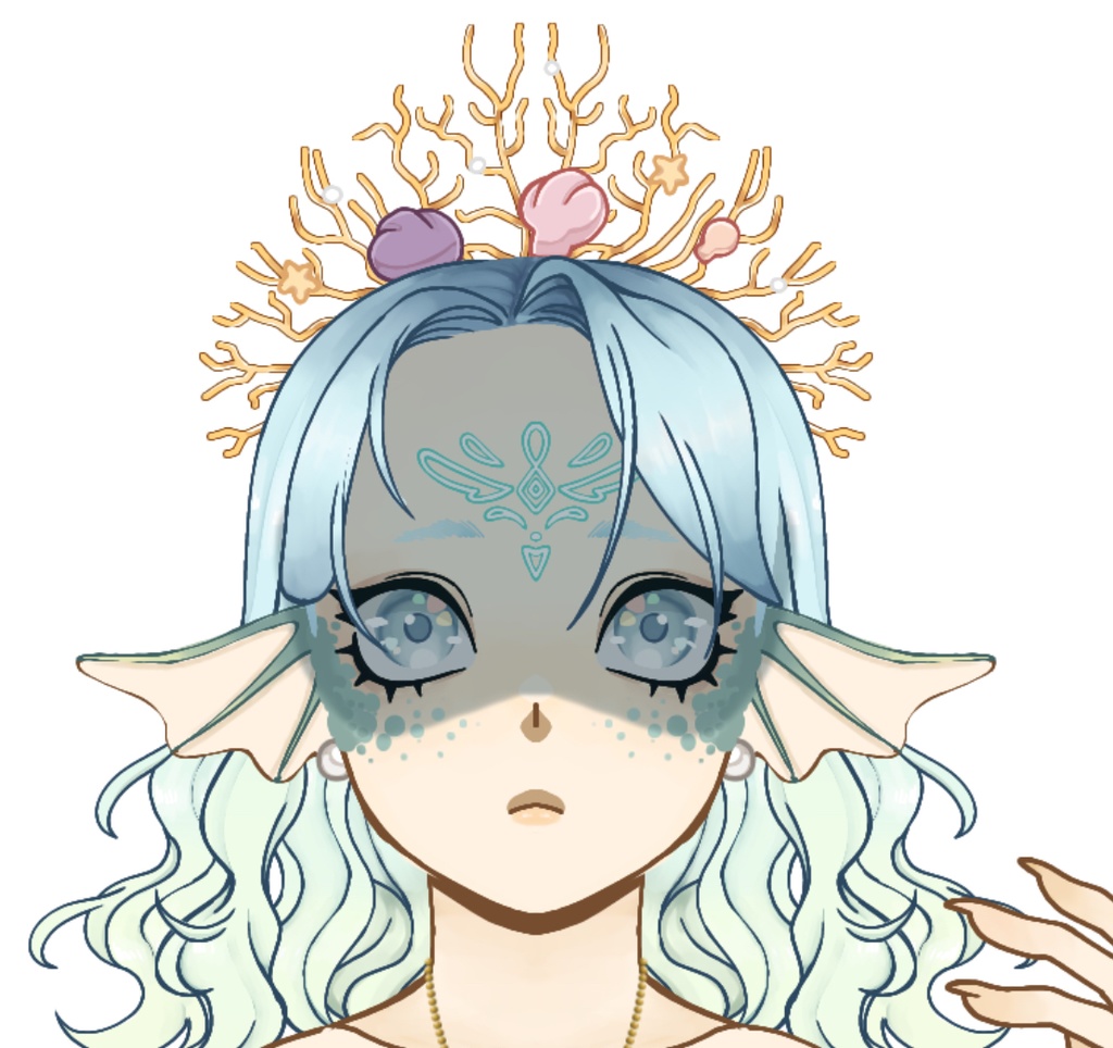 Live 2D mermaid adopt- ライブ2Dの人魚を養子にする