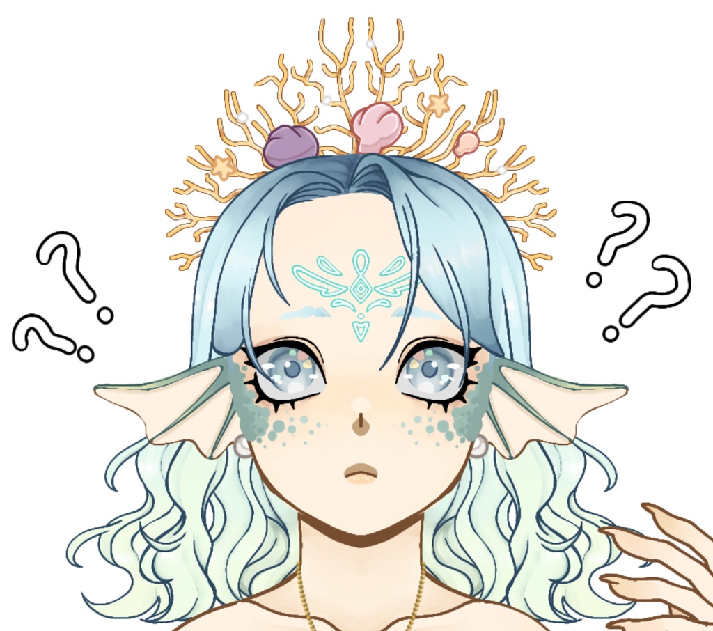 Live 2D mermaid adopt- ライブ2Dの人魚を養子にする