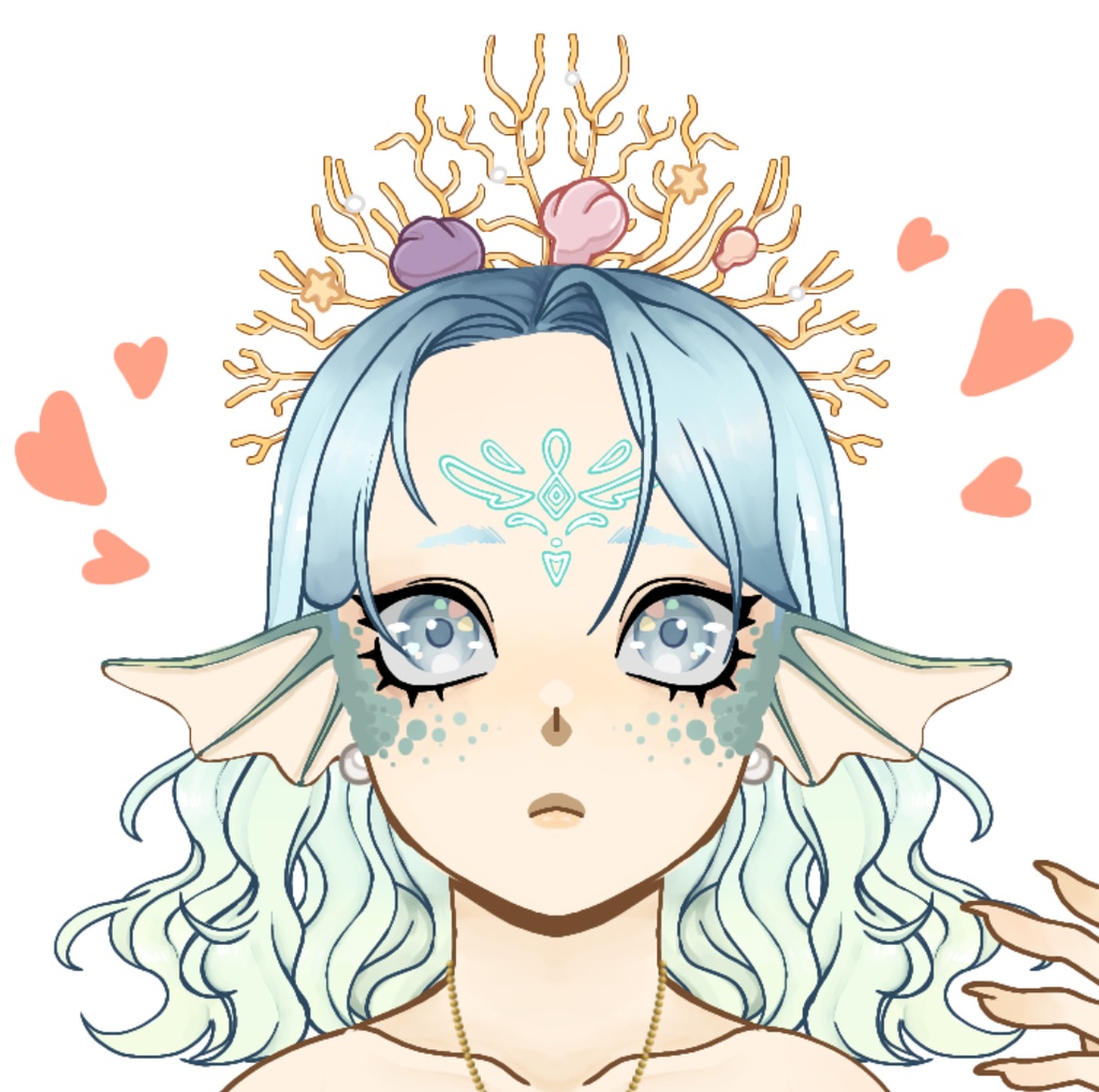 Live 2D mermaid adopt- ライブ2Dの人魚を養子にする