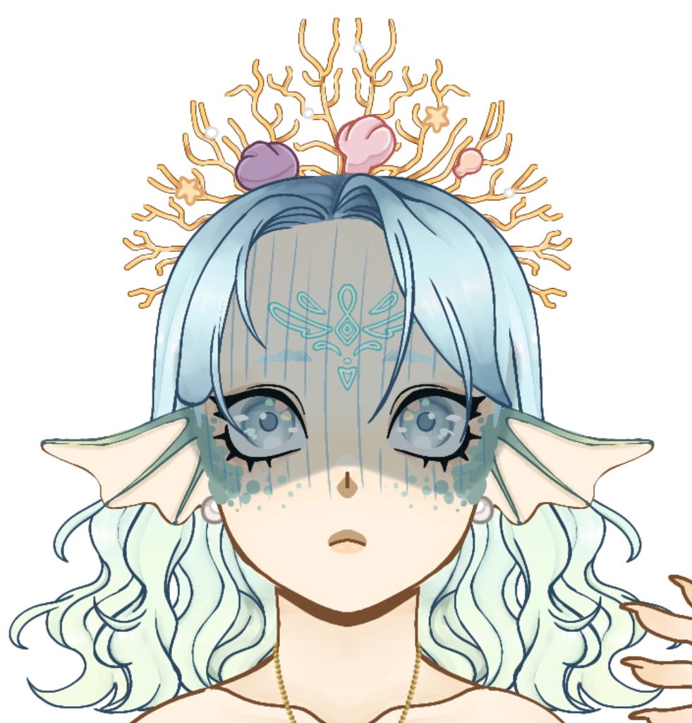 Live 2D mermaid adopt- ライブ2Dの人魚を養子にする