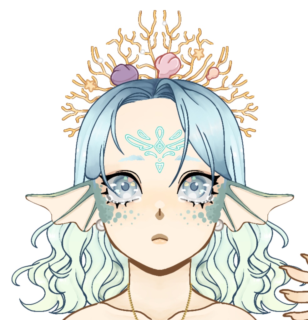 Live 2D mermaid adopt- ライブ2Dの人魚を養子にする