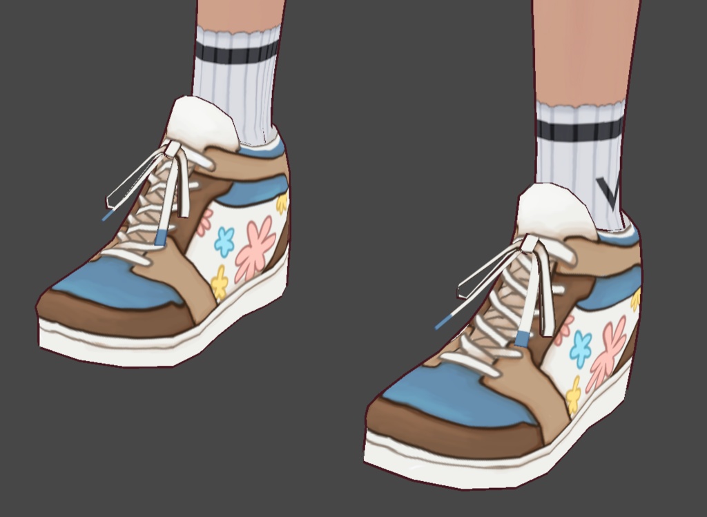 Vroid Shoe textures!| Vroid靴の質感!!