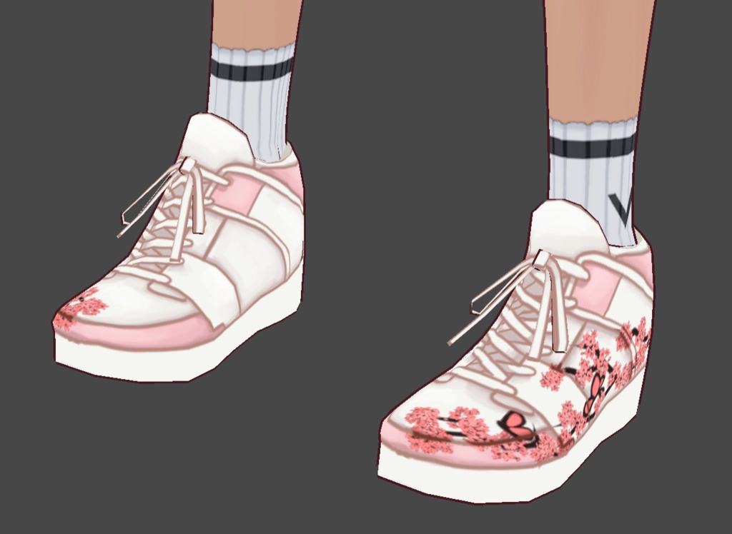 Vroid Shoe textures!| Vroid靴の質感!!