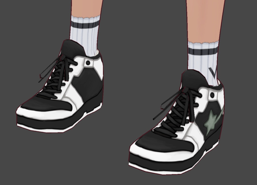 Vroid Shoe textures!| Vroid靴の質感!!