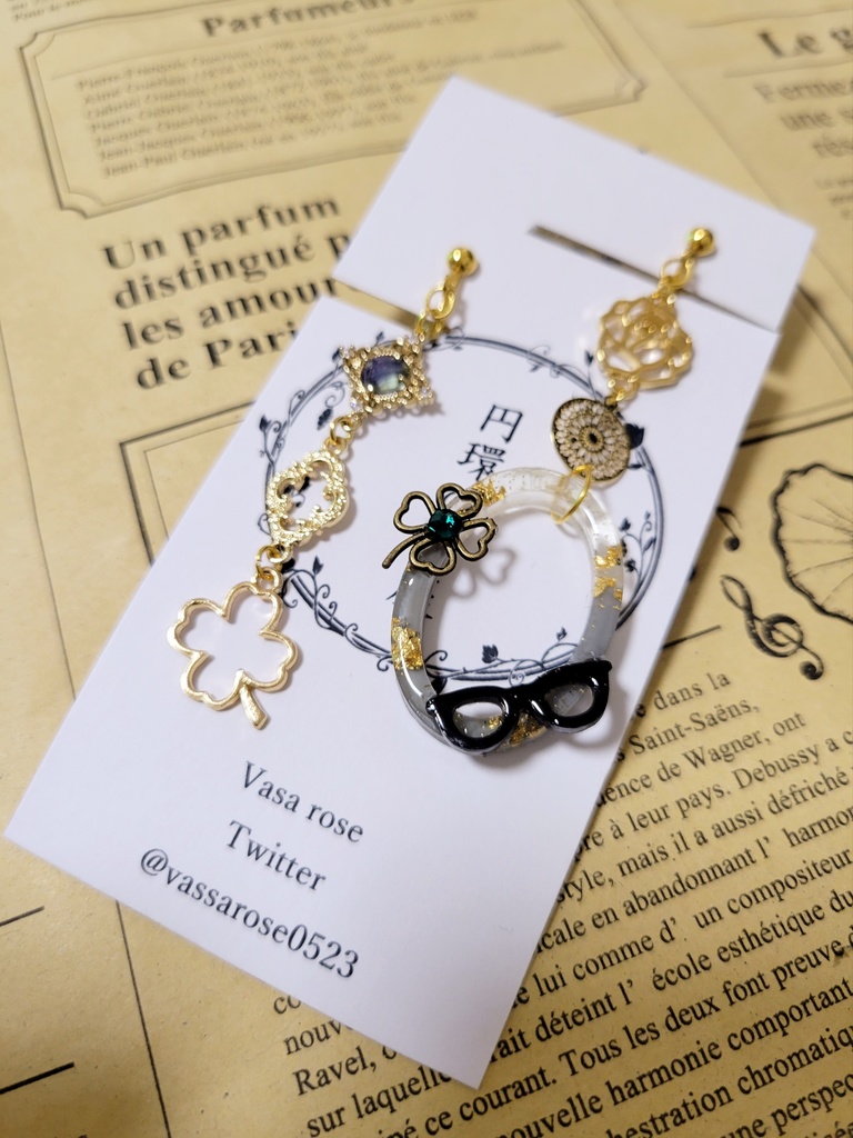 第五人格　幸運児　初期衣装　イヤリングピアス