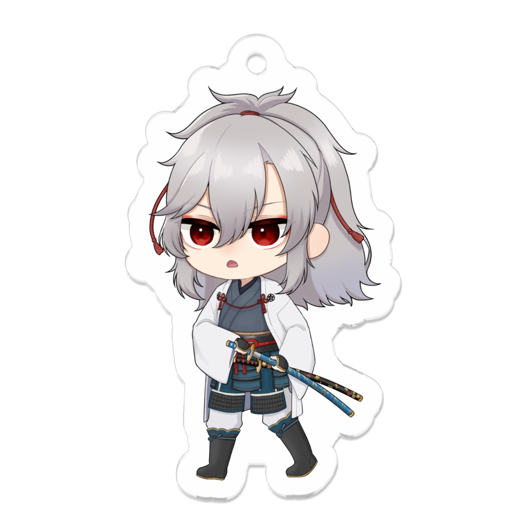 ちびカグラかまえverアクリルキーホルダー