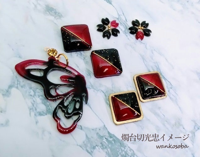 【刀剣乱舞】桜ピアス・ノンホールピアス②