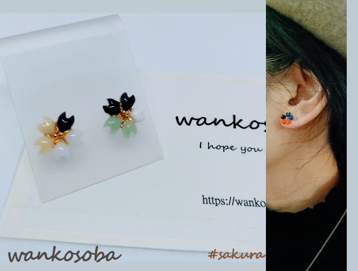 【刀剣乱舞】桜ピアス・ノンホールピアス②