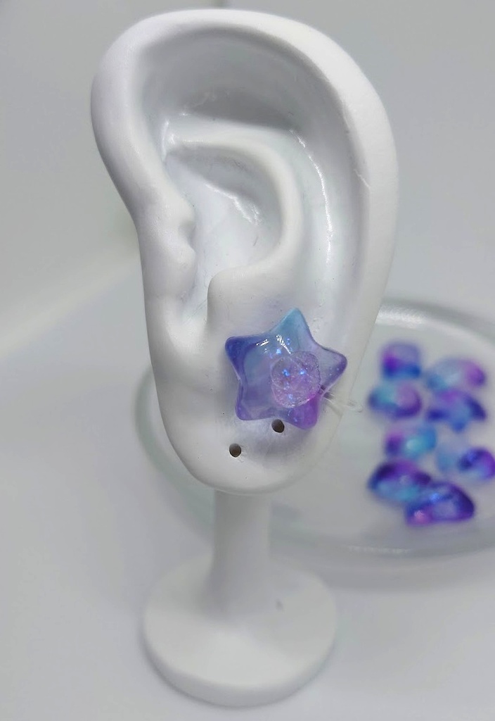 【刀剣乱舞】ぴゅあくる刀剣男士 イメージカラーピアス/ノンホールピアス