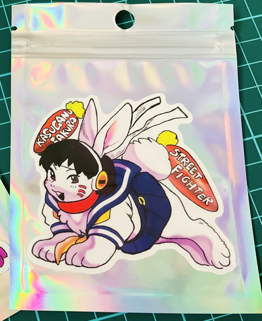 ワイルドコスチュームさくらシール