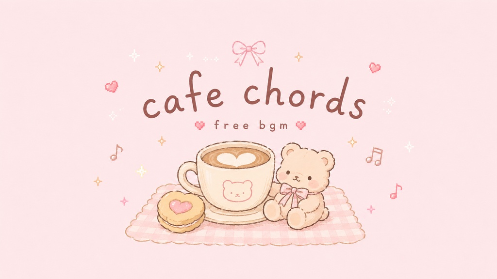 Cafe Chords ☕|かわいいカフェ風フリーBGM【商用利用OK】