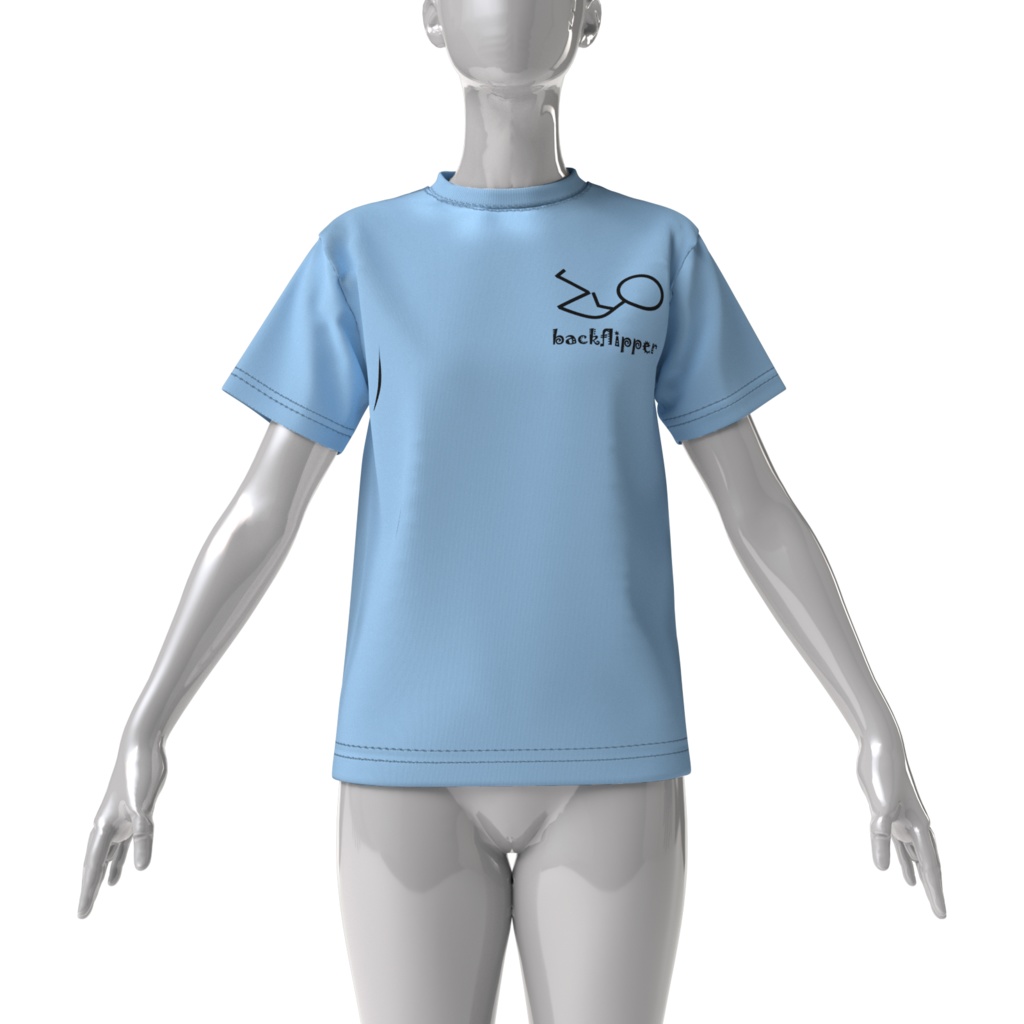 【バックフリッパー】オーバーサイズTシャツ