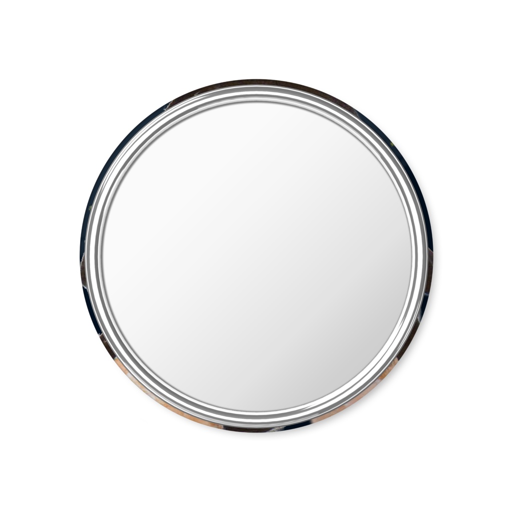 まじょねこ 缶ミラー 受注生産