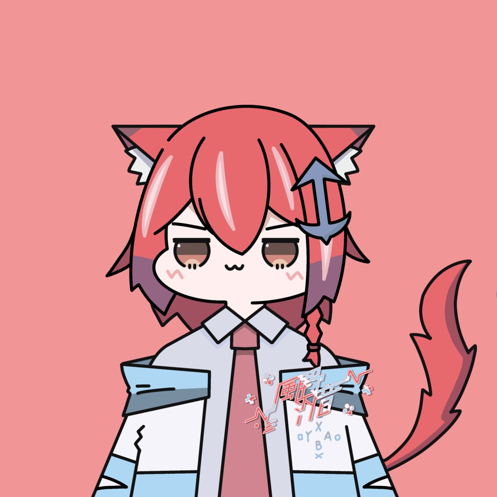 「風野汐音」白雪式ミニキャラ缶バッジ