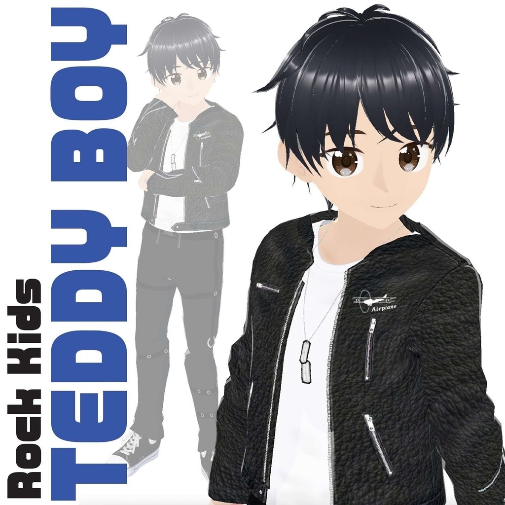 キャロルちゃん & テディボーイ君 (VRMファイル)