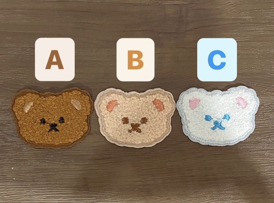 ぬい用くまさんバッグ